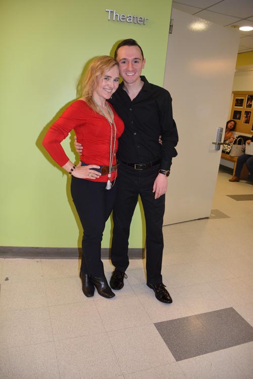 Olga Papkovitch and Charlie Romeo. Photo by: Rose Billings/Blcktiemagazine.com