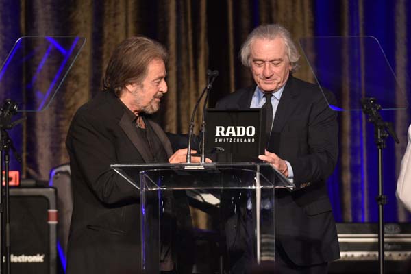 Al Pacino and Robert De Niro. Photos by: Michael Simon/startraksphoto.com