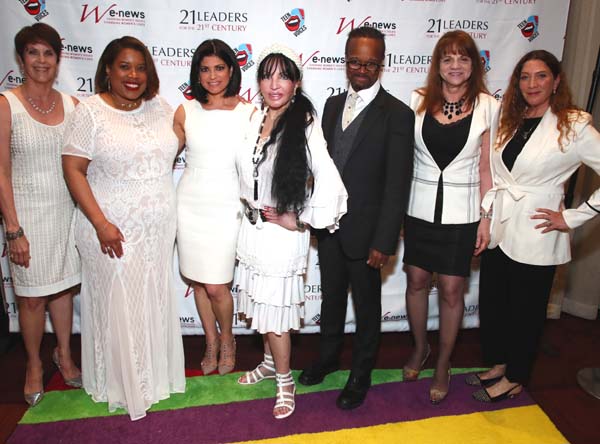Lauren Embrey, Danielle Belton, Tamsen Fadal, Loreen Arbus, Jd Michaels, Lori Sokol and Suzanne Lerner.. Photos by: Astrid Stawiarz 2019 Getty Images