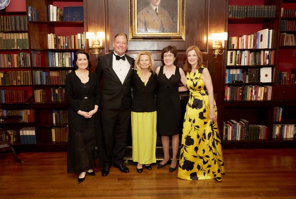 Honorees (Annie, Gregory and Senator Collins with Patti Page and Robin Weaver. Photos by: Daphne Youree