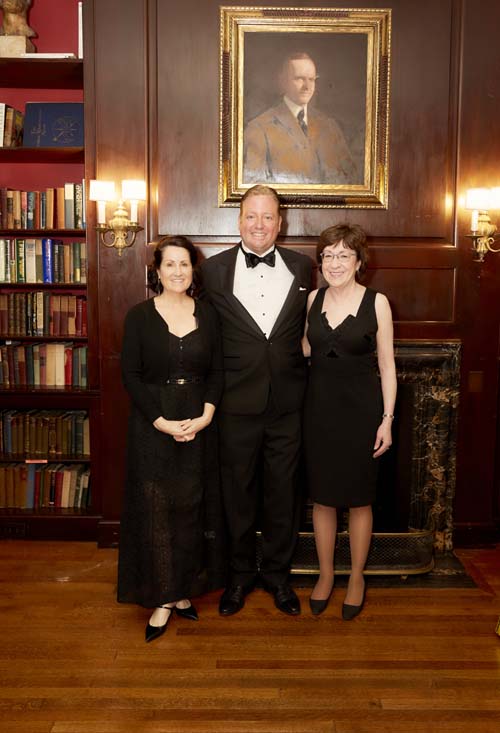 Honorees Annie Dickerson, Gregory T. Angelo and U.S. Senator Susan Collins. Photos by: Daphne Youree