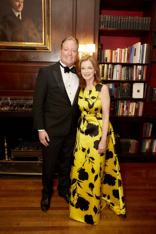 Honoree Gregory T. Angelo with WNRC President Robin Weaver. Photos by: Daphne Youree