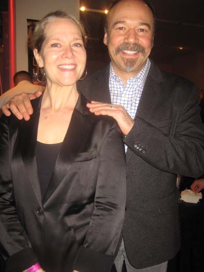 Rebecca Luker and Danny Burstein .  Photo by:  Aubrey Reuben