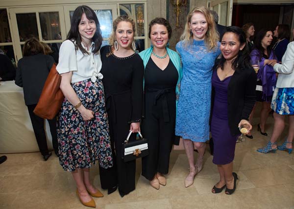 Catherine Osela, Mary Molnar, Christiana Molnar, Brianna Fitzpatrick, Trisha Gragera. Photo by:  Jerry Speier