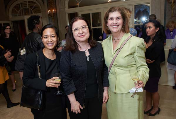 Melody Lee, Dr. Anca Askanase, Joan Von Feldt. Photo by:  Jerry Speier