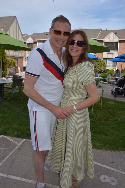 Kenneth and Maria Fisher at Memorial Weekend Barbecue at Southampton Inn.  Photo by:  Rose Billings/Blacktiemagzine.com