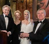 Geoffrey Bradfield, Elizabeth Stibling, CeCe Black, Comte Denis de Kergorlay. Photo by: Annie Watt