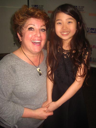 Klea Blackhurst&nbsp; and Kylie Kuioka.  Photo by:  Aubrey Reuben
