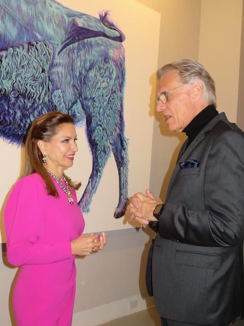Jean Shafiroff and Helmut Koller. Photo by: Joyce Brooks/Blacktiemagazine.com
