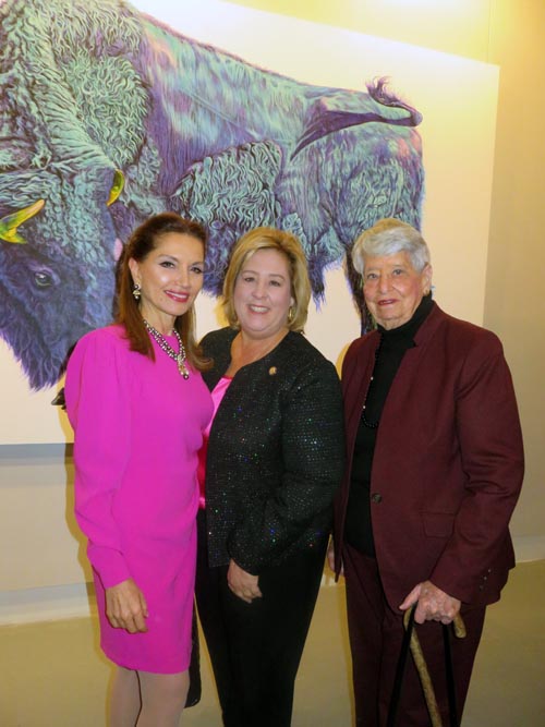 Jean Shafiroff, Rebecca Seawright and Helene D. Goldfarb. Photo by: Joyce Brooks/Blacktiemagazine.com