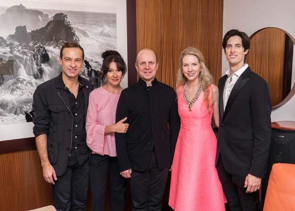 Sergei Gordeev (YAGP), Larissa Saveliev (YAGP), Yuri Fateev (Mariinsky Ballet), Laura Lobdell, Xander Parish (Mariinsky Ballet. Photo by: John Sanderson/AnnieWatt.com)