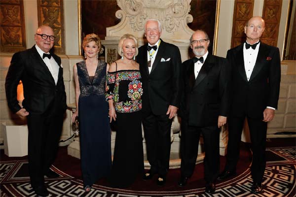 Juan Montoya, Jackie Weld Drake, Ambassador Mary Dawkins, General Peter Dawkins, Edgar Legaspi and Prince Dimitri of Yugoslavia 