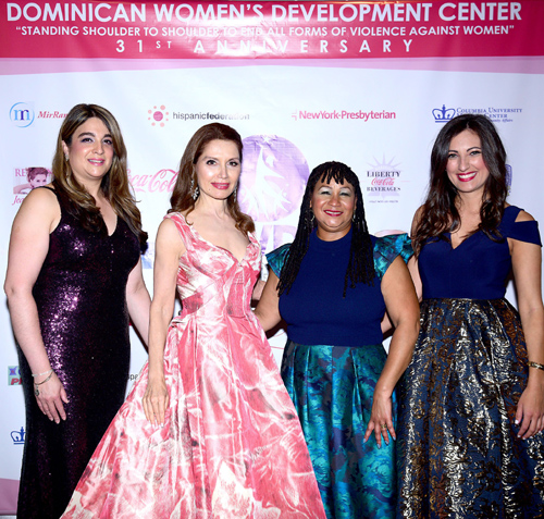 Honoree Karima Khawja, Gala Chair Jean Shafiroff, Executive Director Rosita Romero and Honoree Hope M.Field.  Photo by:  Aurora Rose
