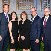 Howard Unger, Stacey Saiontz, Sara J. Bloomfield, Gary Jacob and Howard M. Lorber. Photo by: Michael Priest Photography