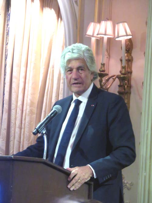 Honoree, Publicis Groupe Supervisory Board Chairman Maurice Lévy. Photo by: Joyce Brooks/Blacktiemagazine.com