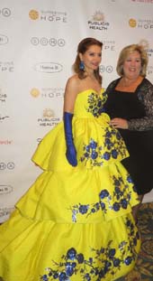 Jean Shafiroff and Rebecca Seawright. Photo by: Joyce Brooks/Blacktiemagazine.com