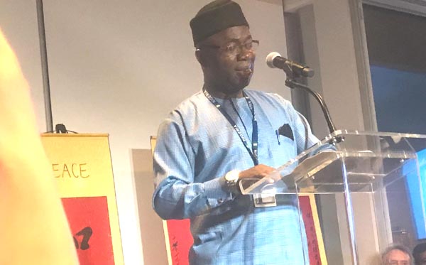 H. E. Mr. Samson Itegboje. Nigeria Ambassador/Acting