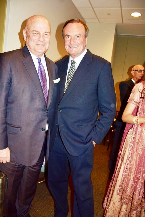 Gerard Mc Keon, Publisher of Black Tie International Magazine, Tom Mcdevitt - Chairman of Washington Times.