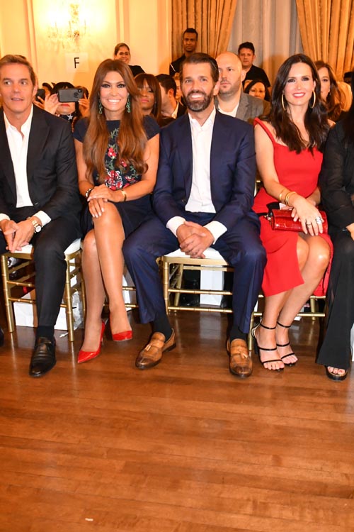 Kimberly Guilfoyle and Donald Trump Jr.,Photo by: Rose Billings/Blacktiemagazine.com