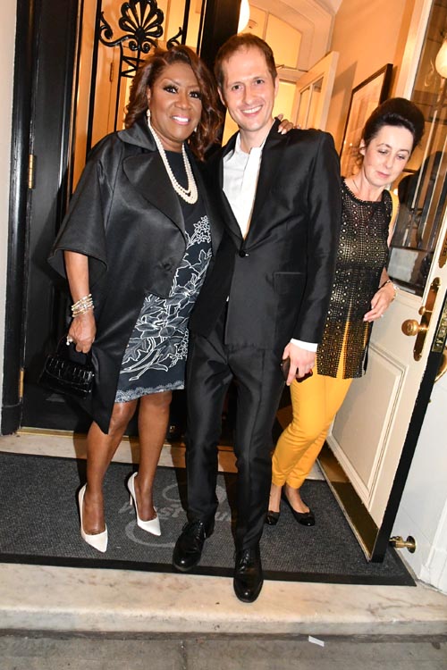 Patti LaBelle and Patrick Michael.. Photo by: Rose Billings/Blacktiemagazine.com