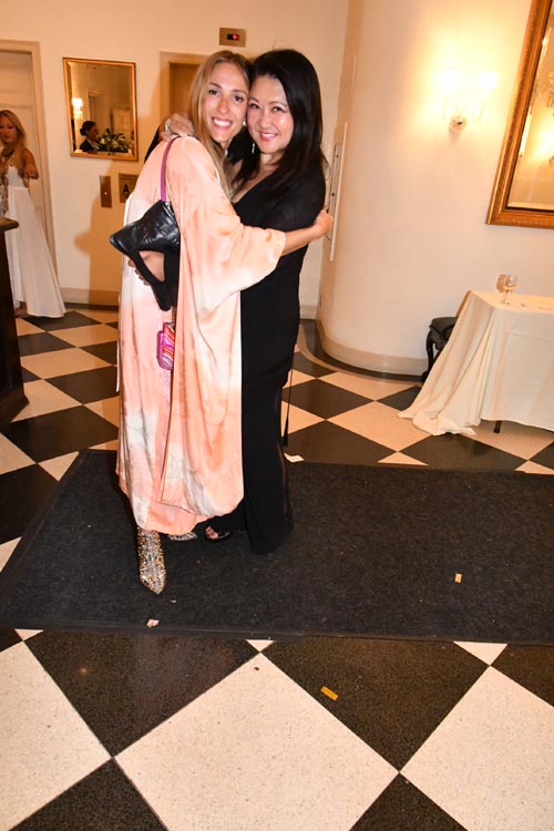Susan Shin and Friend. Photo by: Rose Billings/Blacktiemagazine.com
