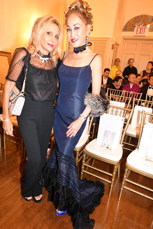 Lucia Hwong Gordon amd Nicole Salmasi. Photo by: Rose Billings/Blacktiemagazine.com
