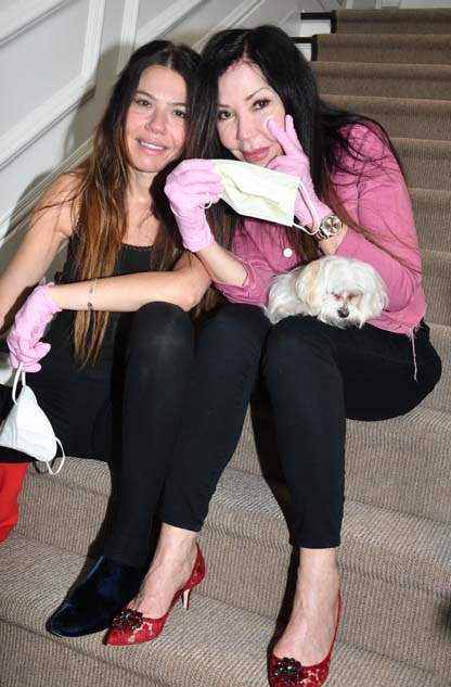 Libbie Mugrabi and Jane Scher. Photo by: Rose Billings/Blacktiemagazine.com