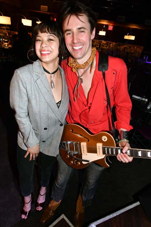 Eva Noblezada and Reeve Carney . Photo by: Rose Billings/Blacktiemagazine.com