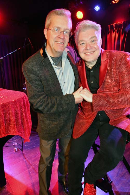 Daniel Sherman and his fabulous Richard Skipper r at The Green Room 42...A Really beautiful performance. Photo by: Rose Billings/Blacktiemagazine.com