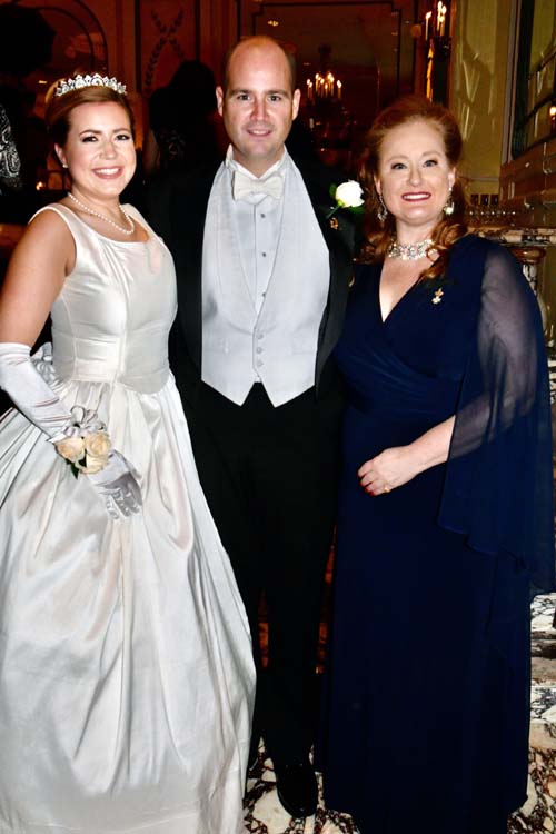 Catherine Johnson, Myles von Trapp - Derbyshire and Valerie A. Lettan. Photo by: Rose Billings/Blacktiemagazine.com