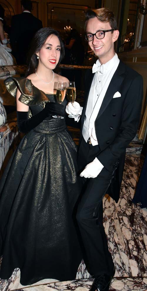 Emily Mohr and Cole Rumbough. Photo by: Rose Billings/Blacktiemagazine.com