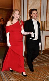 Katie Sorrels and Andrew Bevan. Photo by: Rose Billings/Blacktiemagazine.com