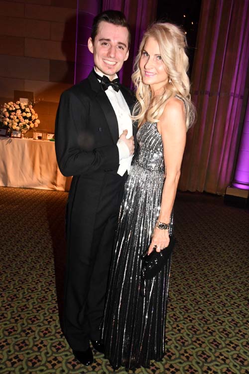 Sylvester B and Juliana Dancanet.  Photo by:  Rose Billings/Blacktiemagazine.com