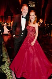 Stanley Rumbougb and Jean Shafiroff.   photo by:  Rose Billings/Blacktiemagazine.com