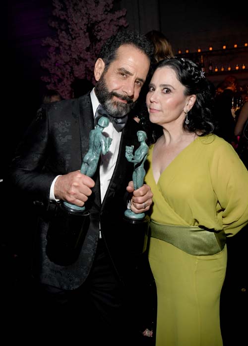 Tony Shalhoub and Alex Borstein 