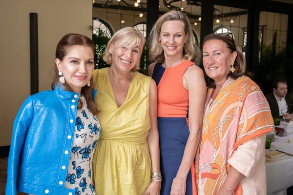 Jean Shafiroff, Robin Baker, Missy Hargraves, Christine Schott Ledes.  Photo by:  Annie Watt