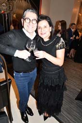 Nathan Berman and Liza Berman. Photo by: Rose Billings/Blacktiemagazine.com
