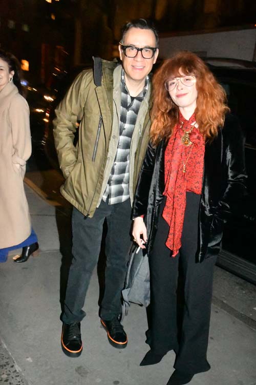 Fred Armisen and Natasha Lyonne. Photo by: Rose Billings/BlackTieMagazine.com