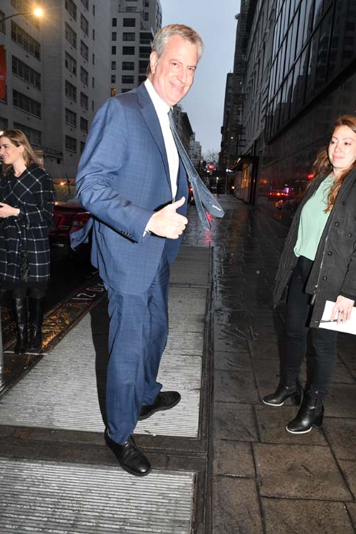 Mayor Bill de Blasio. Photo by: Rose Billings/BlackTieMagazine.com