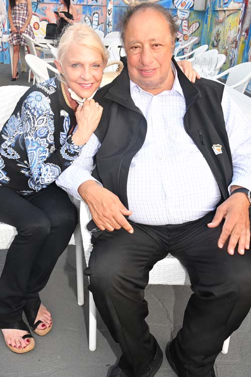 Margo Catsimatidi and John Catsimatidis. Photo by: Rose Billings/Blacktiemagazine.com