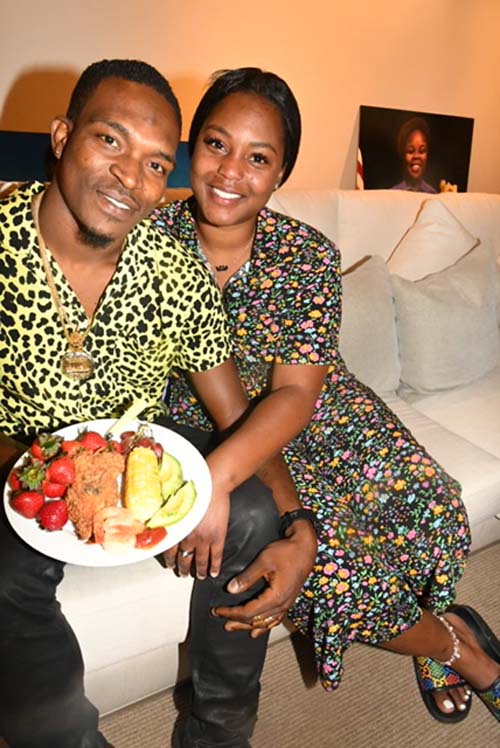 Jamal Waithe and Abigail Waithe. Photo by: Tose Billings/Blacktiemagazine.com