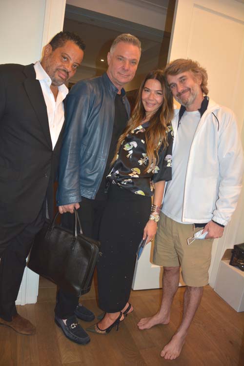 Philmore Anderson, Libbie Mugrabi and Jamie Dingham. Photo by: Rose Billings/Blacktiemagazine.com