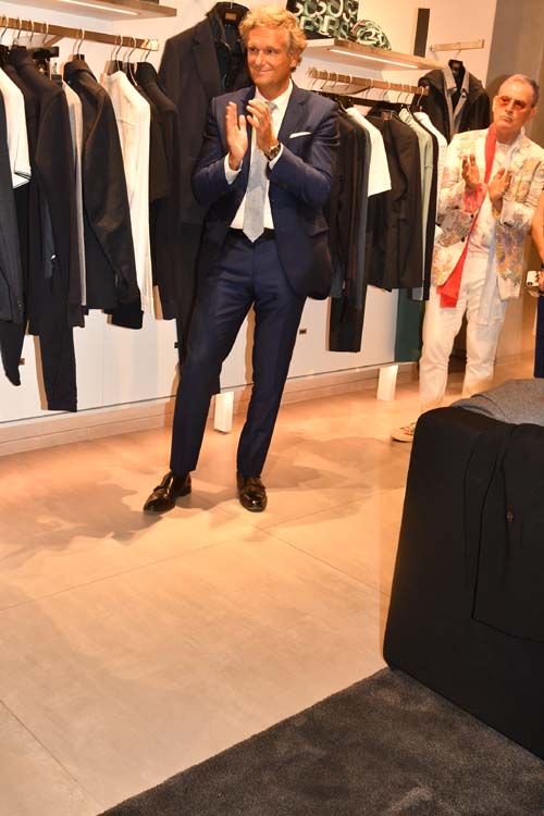 Stephen Born, CEO, President Americas, Hugo Boss Foundation. Photo by: Rose Billings/Blacktiemagazine.com