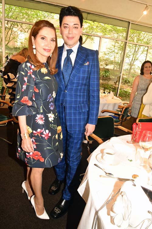 Philanthropist Jean Shafiroff and Ambassador Malan Breton.  Photo by:  Rose Billings/Blacktiemagazine.com
