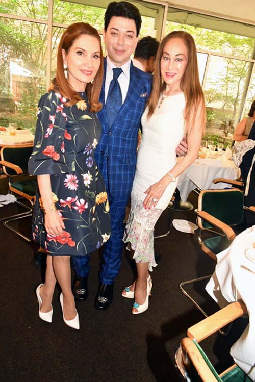 Philanthropist Jean Shafiroff , Ambassador Malan Breton and Lucia Hwong Gordon.. Photo by: Rose Billings/Blacktiemagazine.com