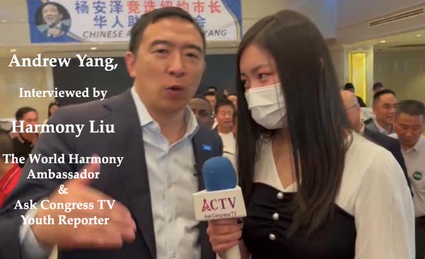 andrew yang, Harmony Liu