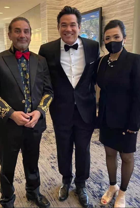 olympia gellini, dean cain, jeannie yi