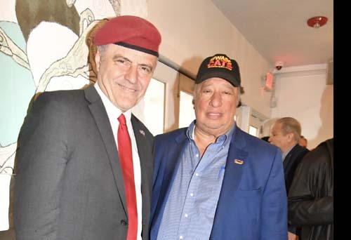 Curtis Sliwa and John Catsimatidis. Photo by: Rose Billings/Blacktiemagazine.com