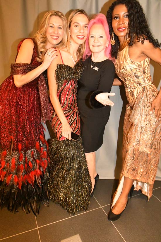 Black Tie International Magazine Gala, Jane Pontarelli and friends