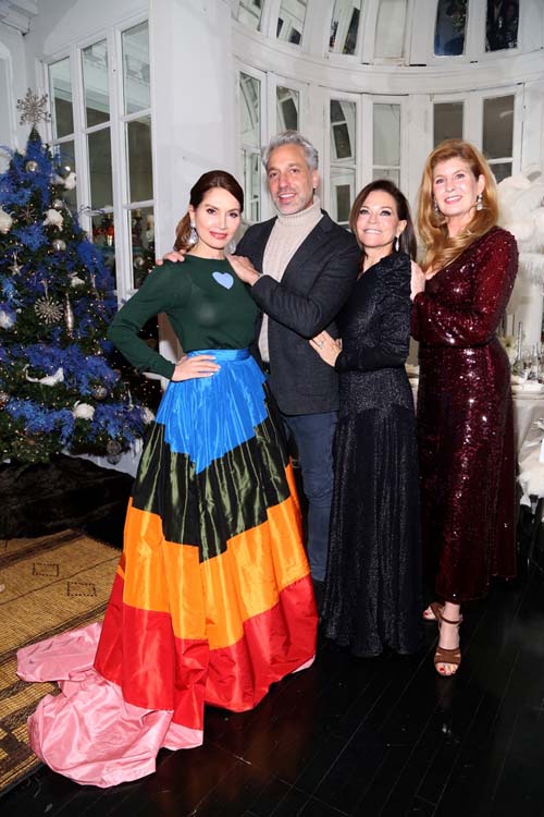 Jean Shafiroff, Thom Filicia, Iris Dankner, Amy Lau. Photo by Sylvain Gaboury/PMC